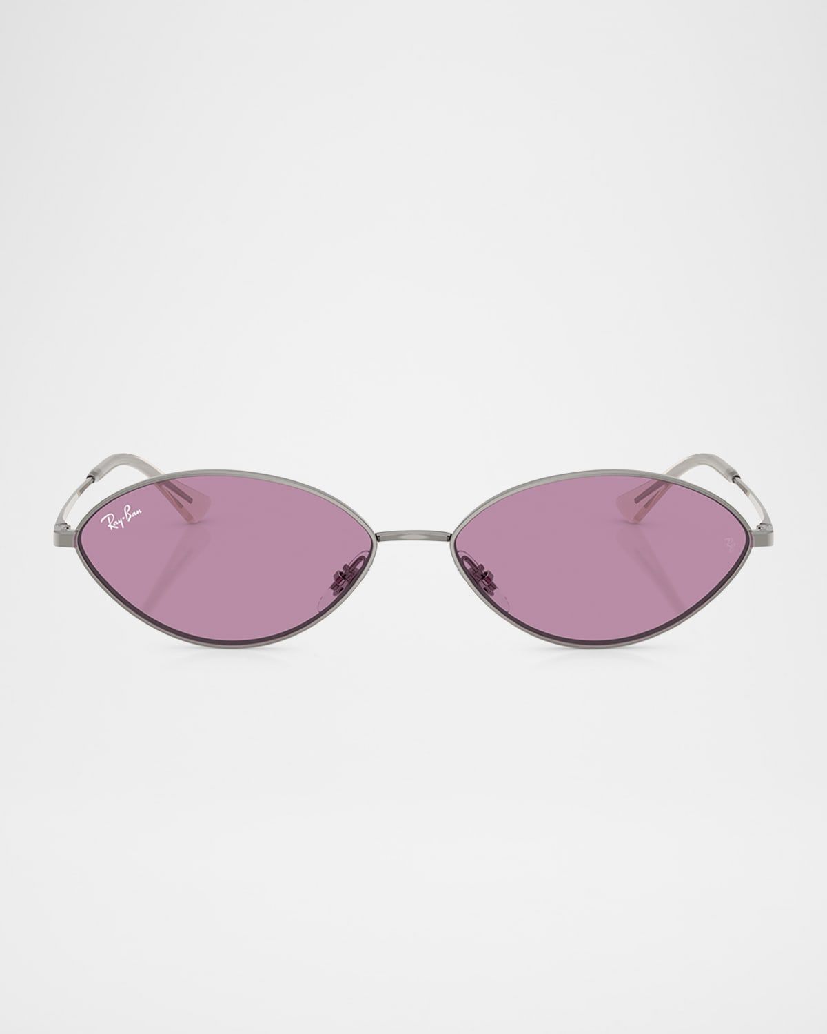 RB3757 Oval Metal Sunglasses