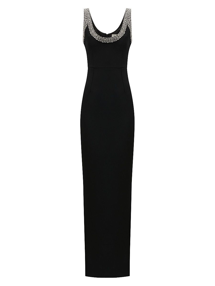Women's Manu Embellished Bodycon Gown - Orpheon - Size 4