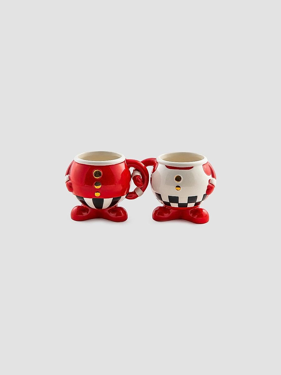 Peppermint Two-Piece Mug Set
