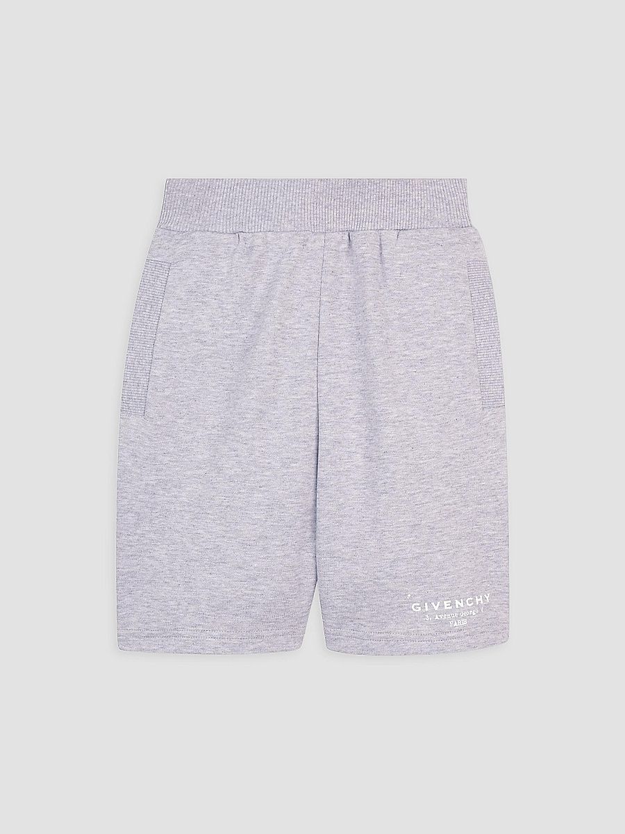 Givenchy Boy's Little Boy's & Boy's Logo Sweat Shorts - Dark Grey - Size 12