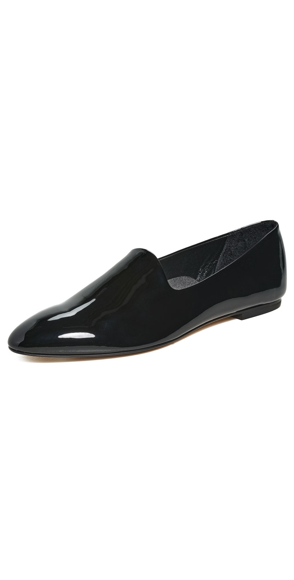 AEYDE Vanna Patent Calf Leather Flats Black 38