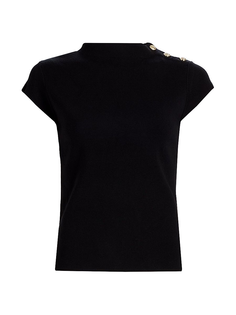 Women's The Katy Sweater Top - Noir - Size XS