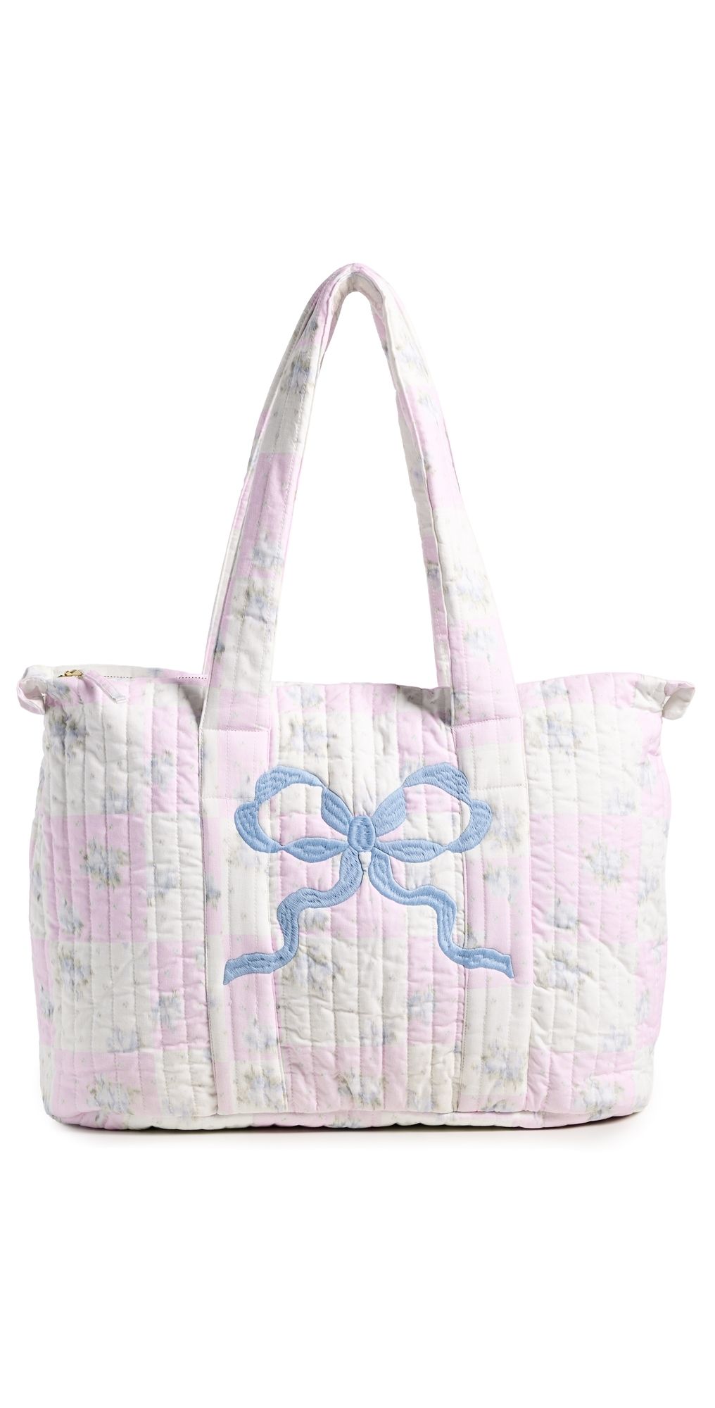 LoveShackFancy Aja Weekender LILAC VANILLA One Size