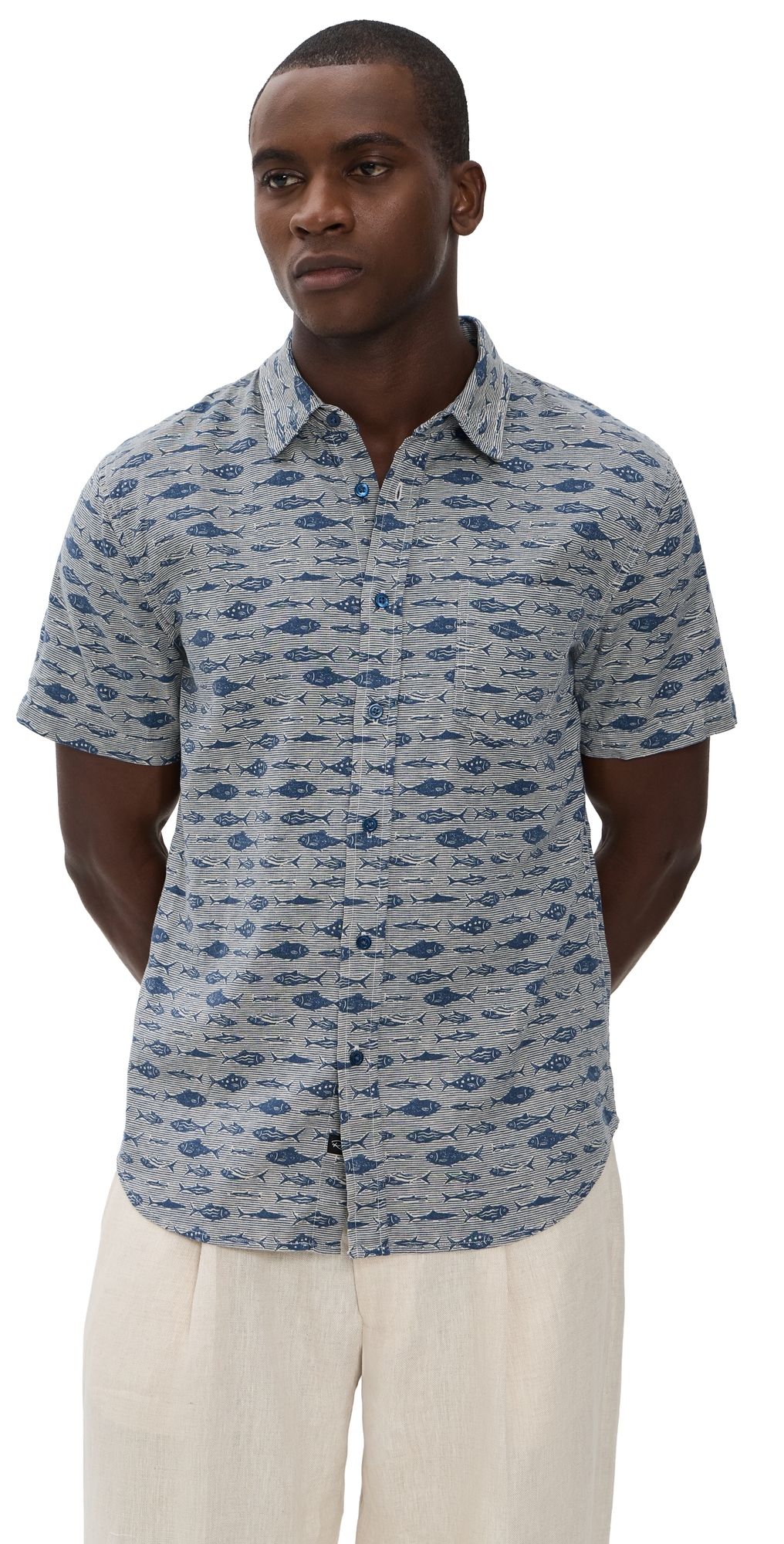 RAILS Carson Shirt Vintage Aquarium Etch XXL