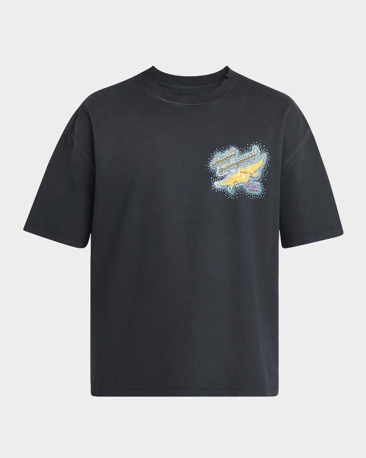 Men & apos;s Crystal Amiri Wings T-Shirt