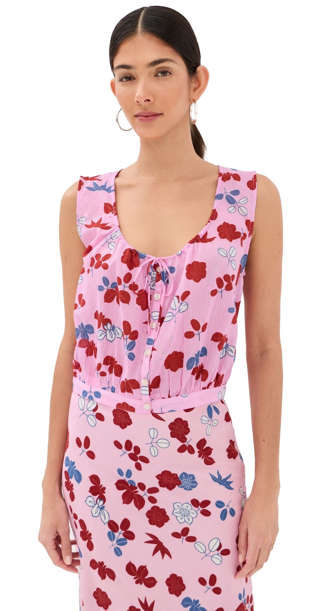 Alix of Bohemia Nova Tutu Bloom Shirt Light Pink XS