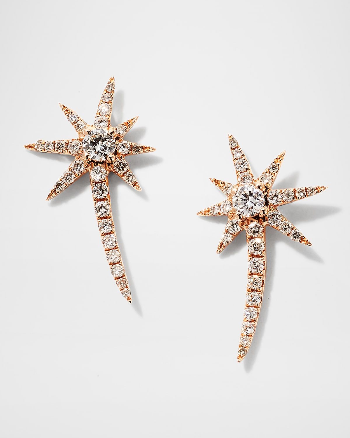 Yellow Shooting Starburst Earrings