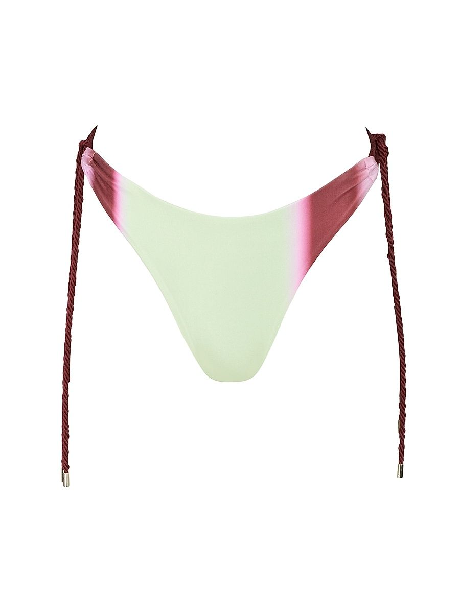 Women's La Vila Paloma Ombré Bikini Bottom - Spumoni - Size Small