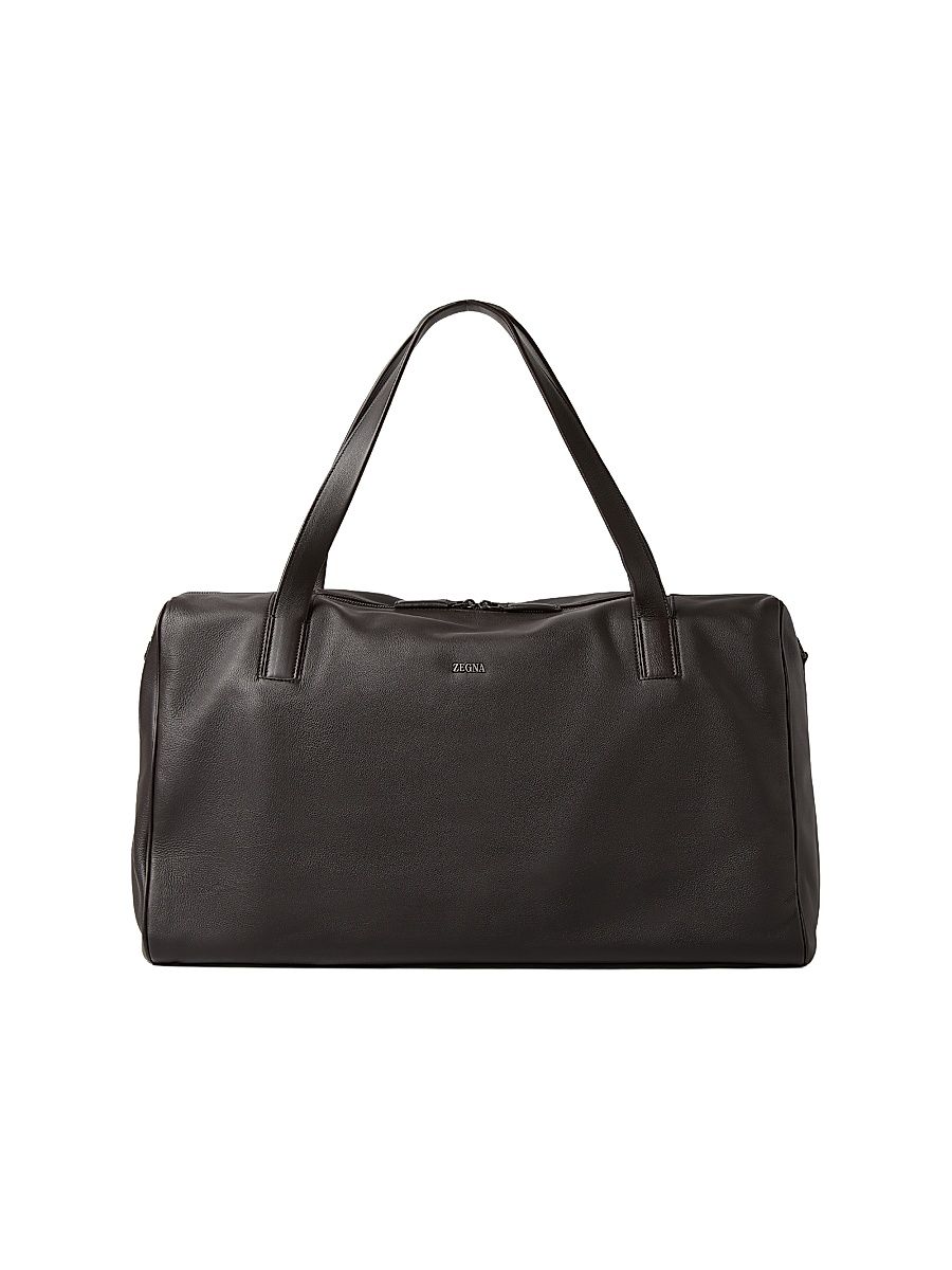 Men's Secondskin Weekender Bag - Dark Brown