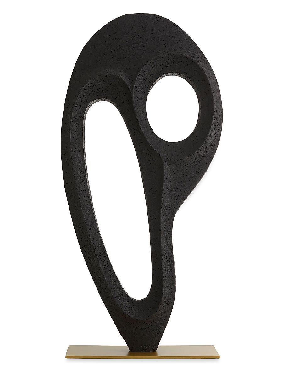 Kenly Ricestone Sculpture - Black