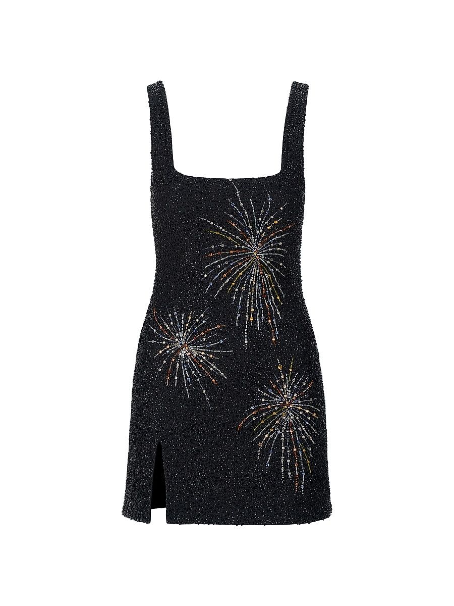 Women's Le Sable Embellished Square-Neck Minidress - Firework - Size Medium