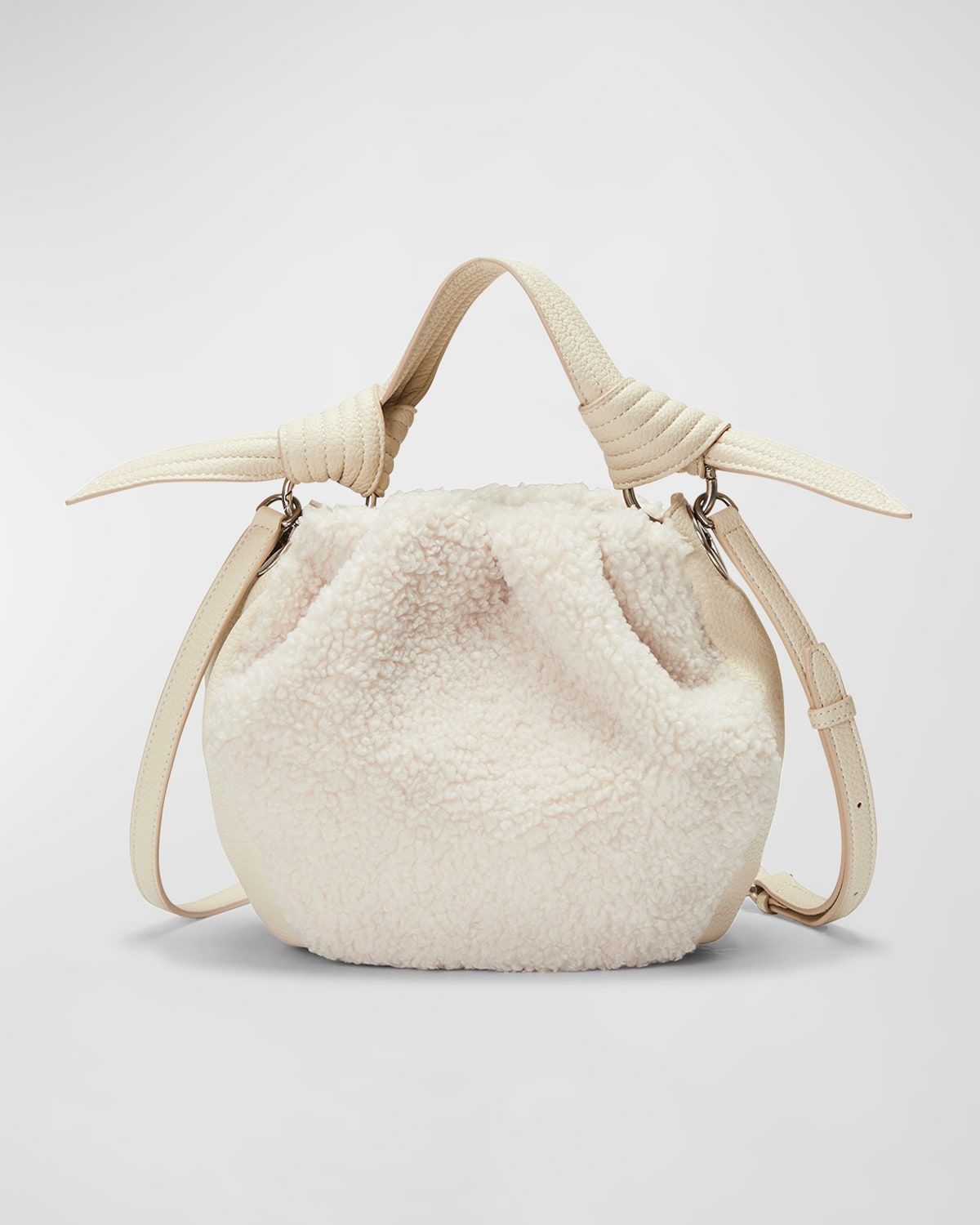 Selena Eco Faux Fur Bucket Bag