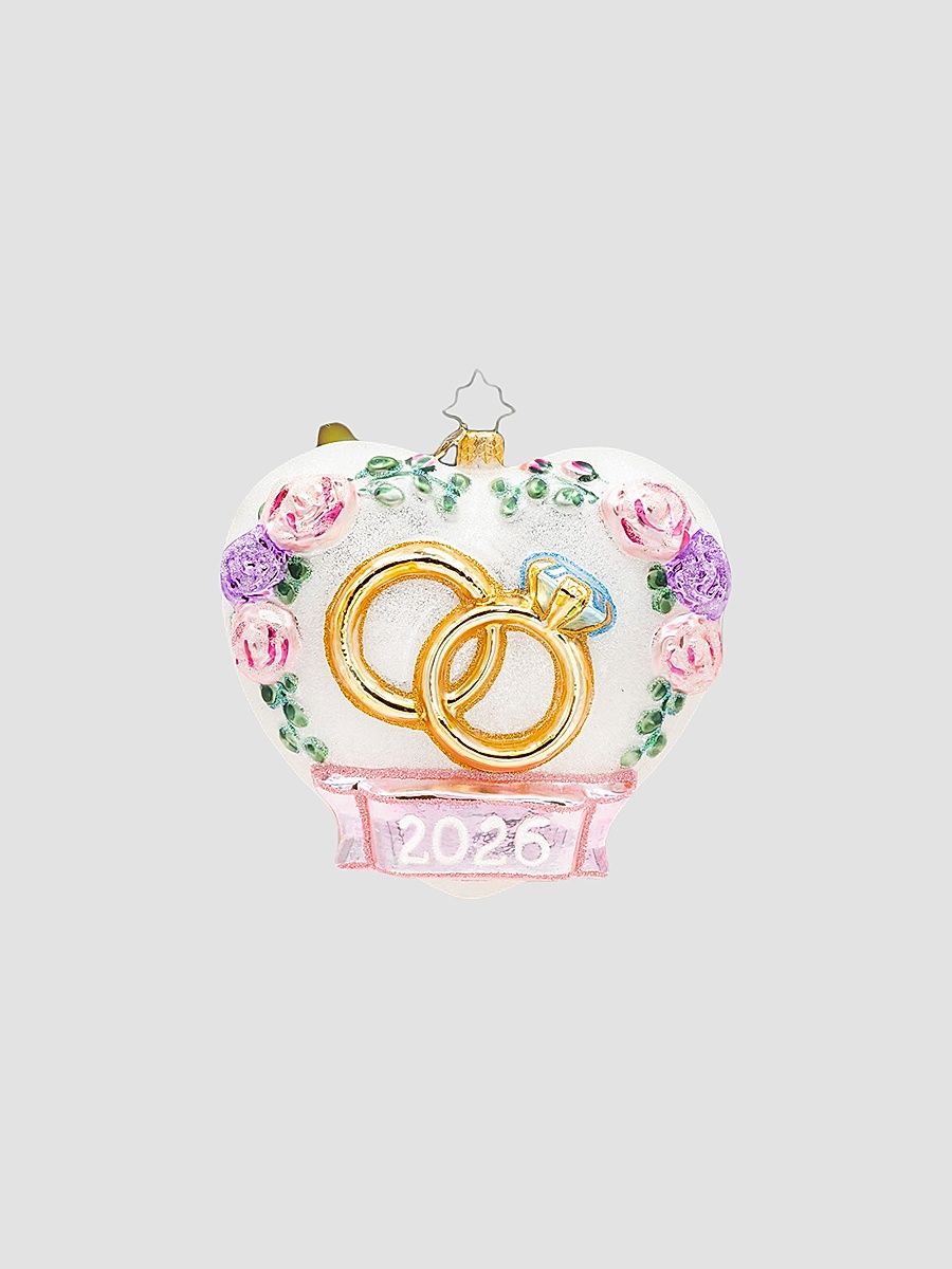 Dated 2026 Everlasting Love Ornament