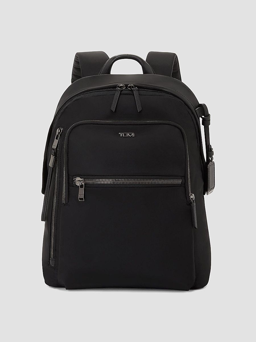 TUMI Men's Voyageur Halsey Backpack - Black Gun Metal