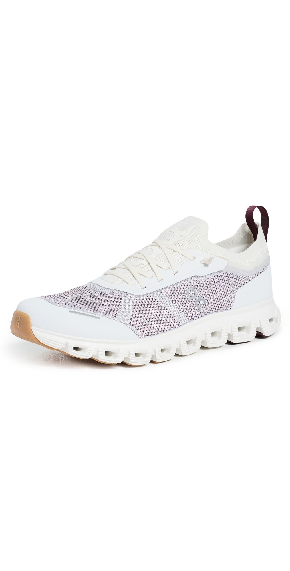 On Cloud 6 Versa Sneakers Ice/Maroon 11