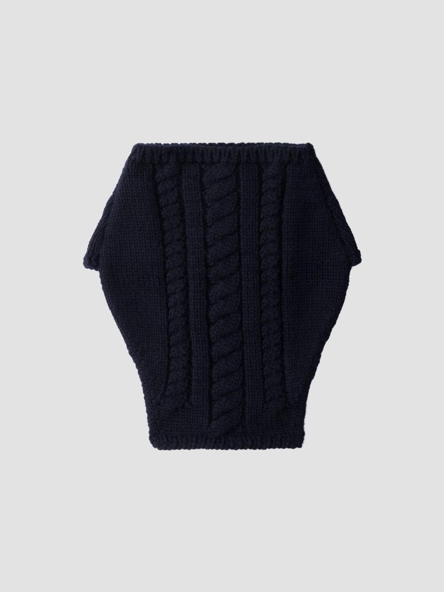 Prada Men's Wool Neck Warmer - Blue