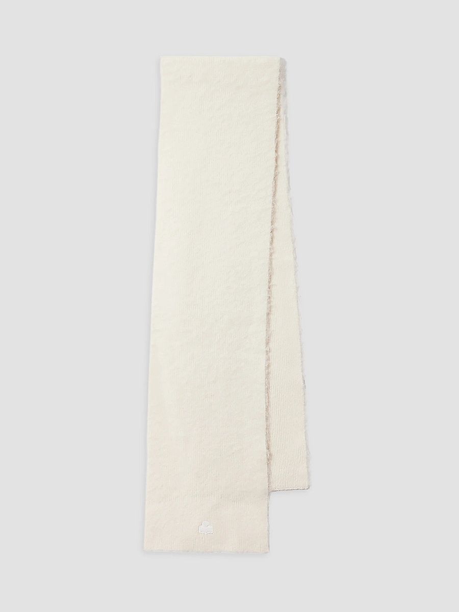 Isabel Marant Women's Peliz Alpaca-Blend Scarf - Ecru