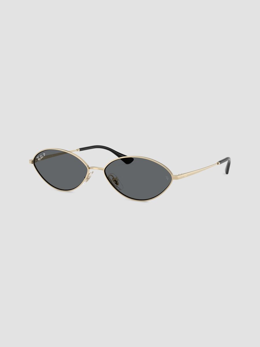 Ray-Ban Women's RB3757 Kai 59MM Oval Sunglasses - Pale Gold