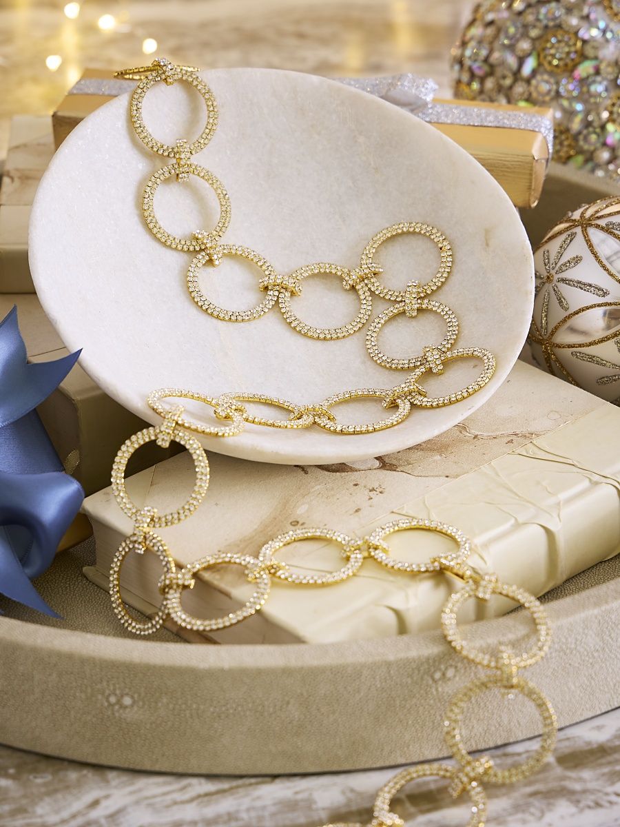 Circle Crystal Garland