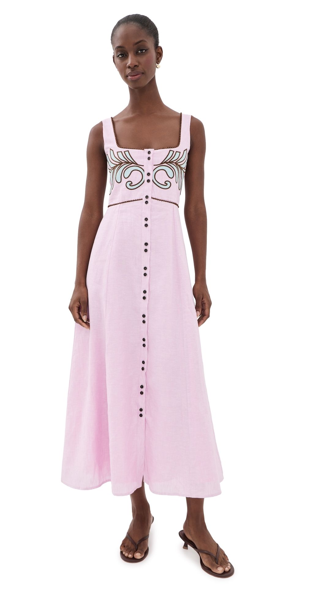 Lug Von Siga Amelia Dress Pink 38