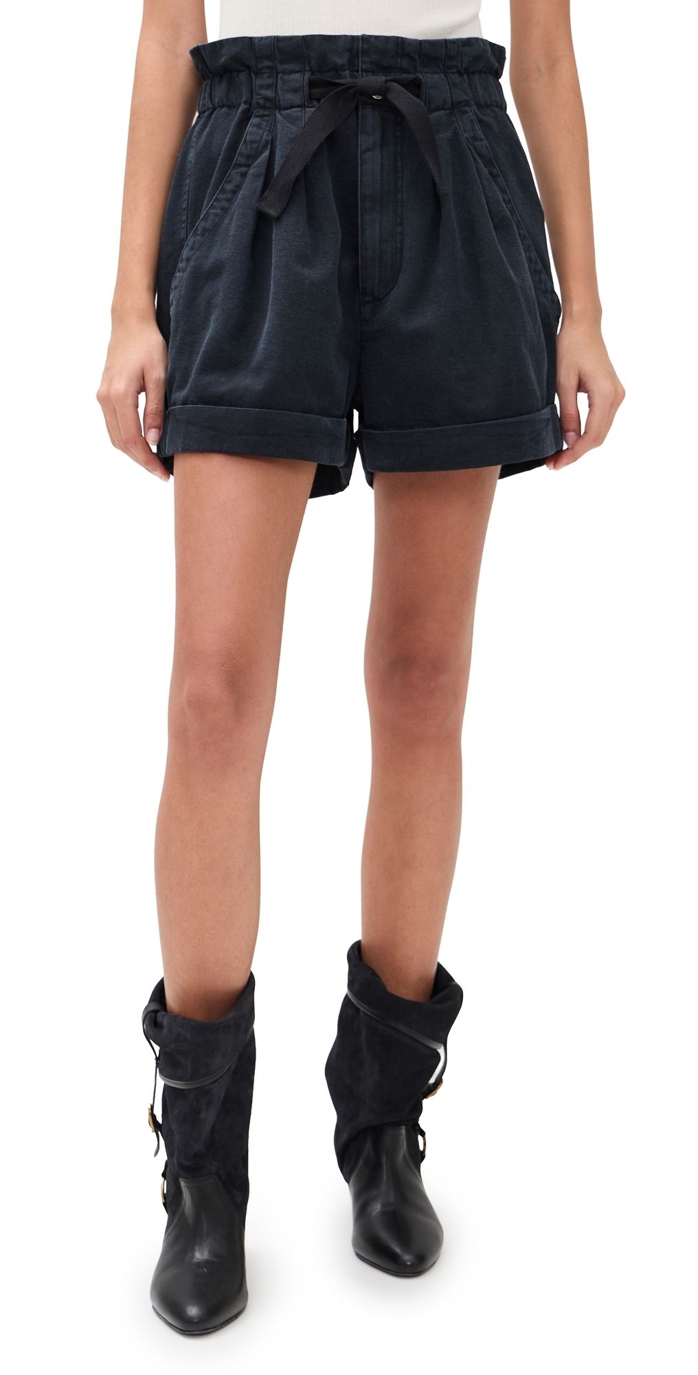Isabel Marant Étoile Nirma Shorts Black 40