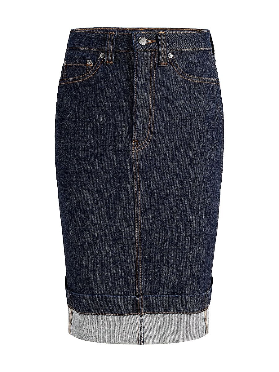 Women's Kendra Denim Pencil Skirt - Benson - Size 31