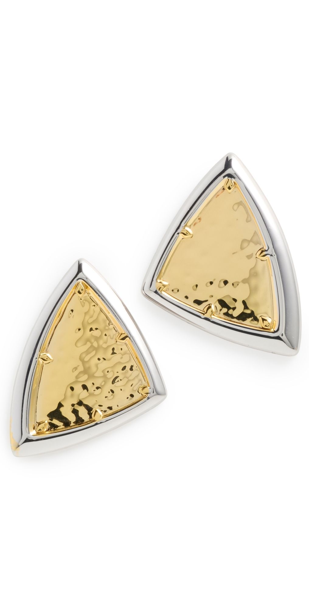 Luv Aj The Bianco Nero Studs Silver One Size