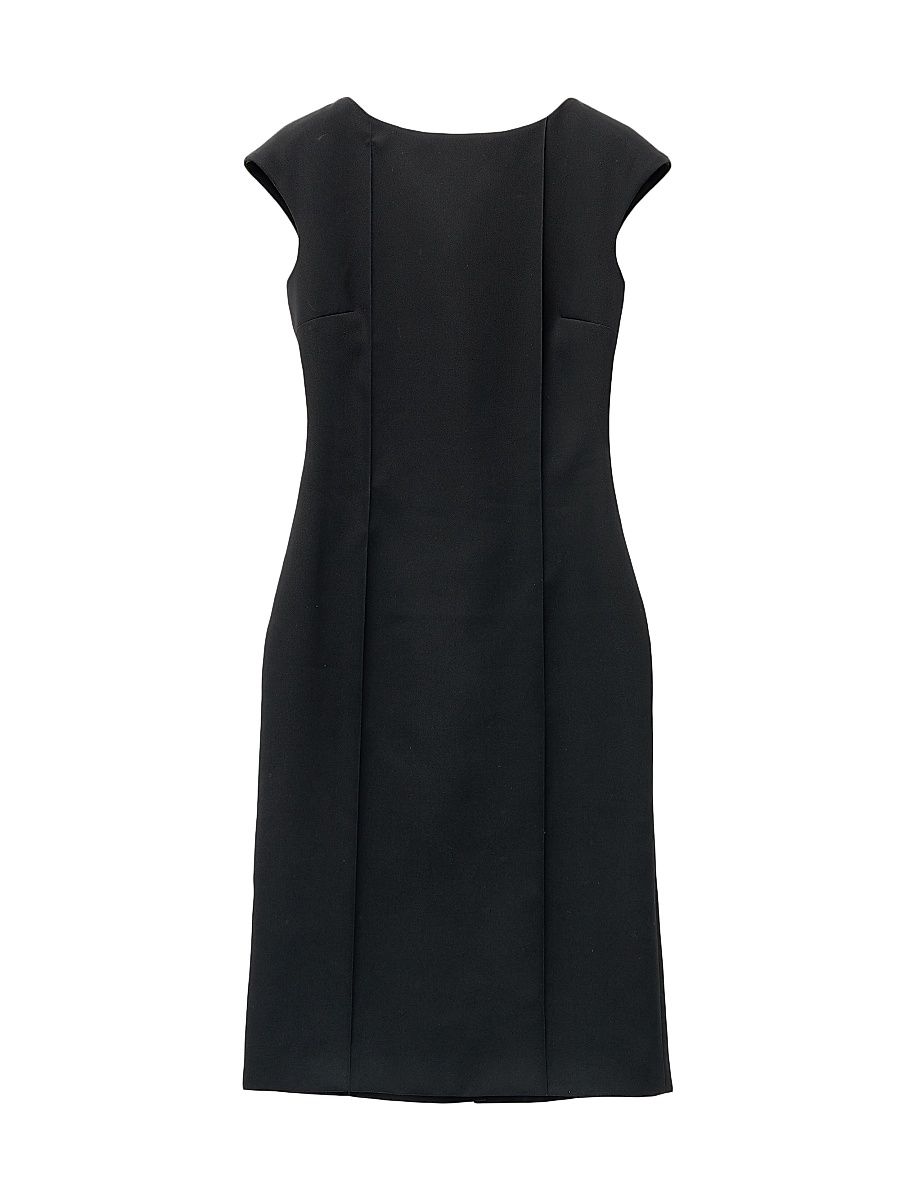 Women's Pencil Wool Day Minidress - Black - Size 2