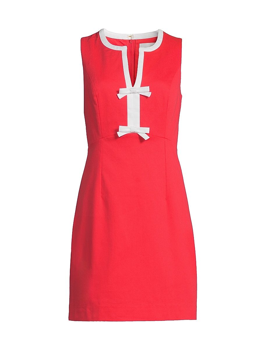 Women's Aria Stretch Shift Dress - Rococo Red - Size 14