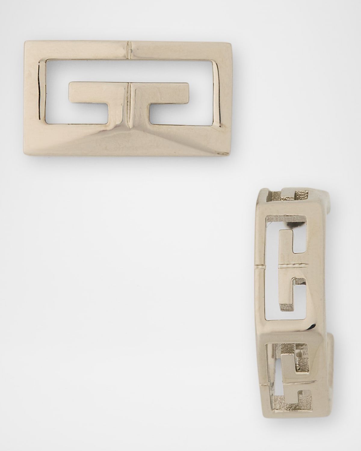 Men & apos;s 2G Silvery Mismatch Earrings