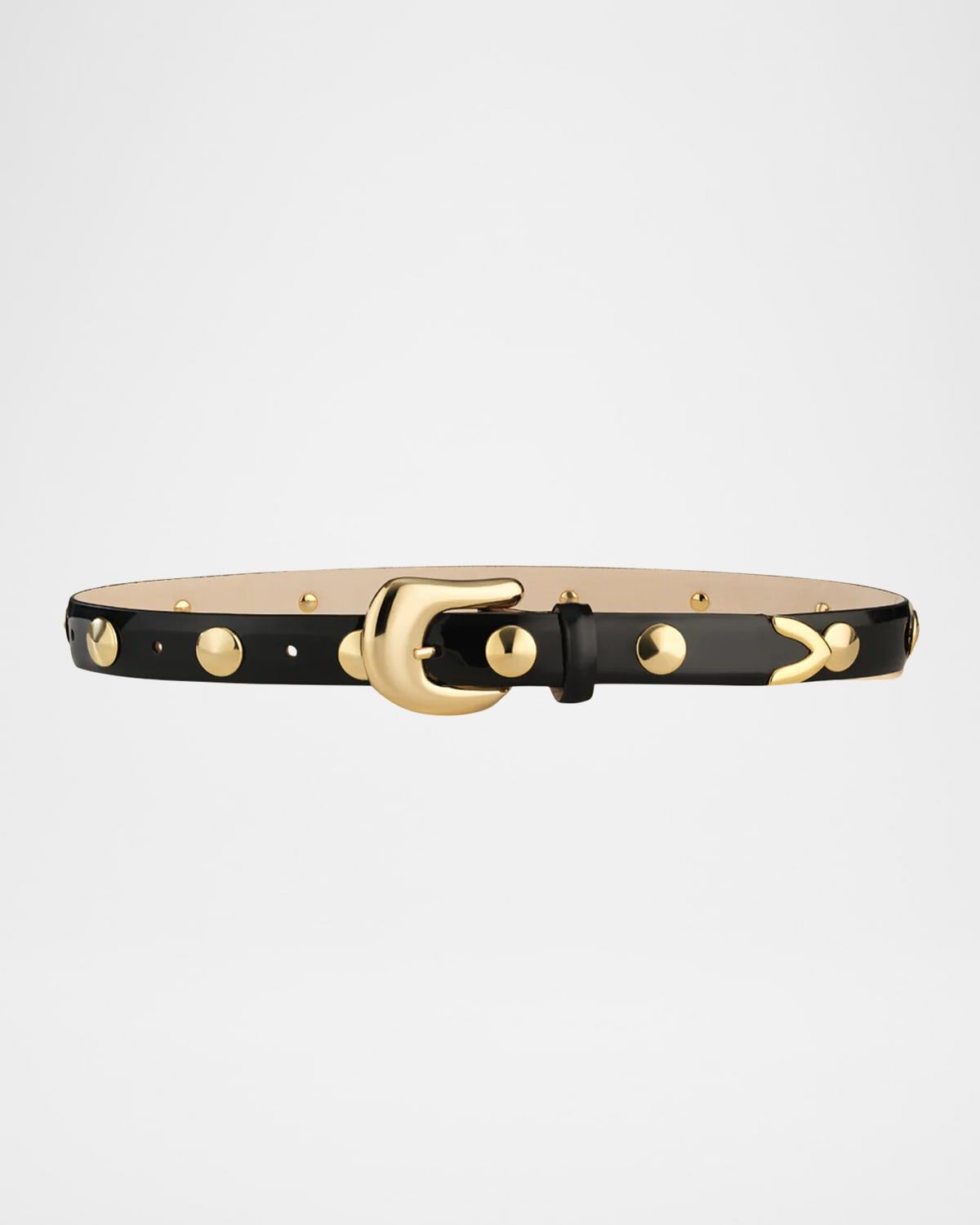 Leather Studded Belt