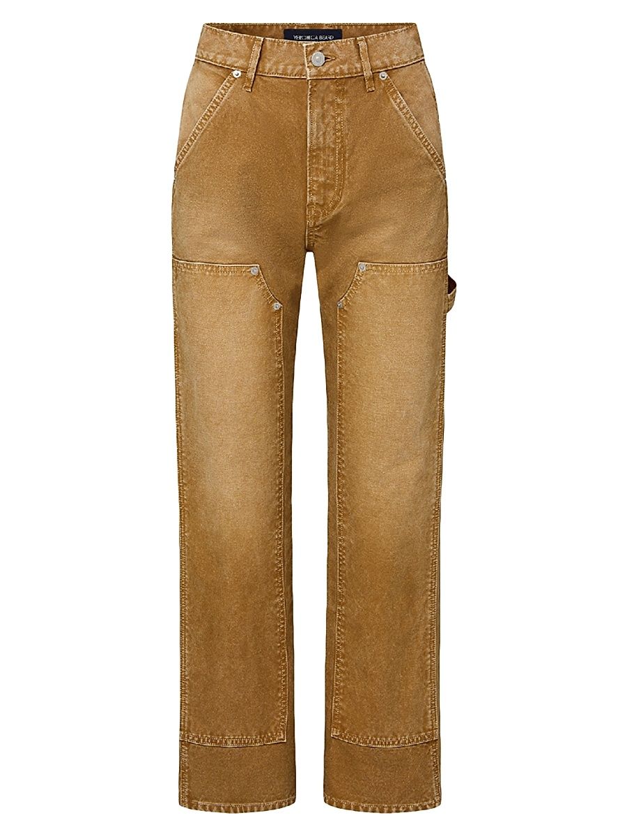 Women's Dylan High-Rise Straight-Leg Ankle Jeans - Pebble Sand - Size 26