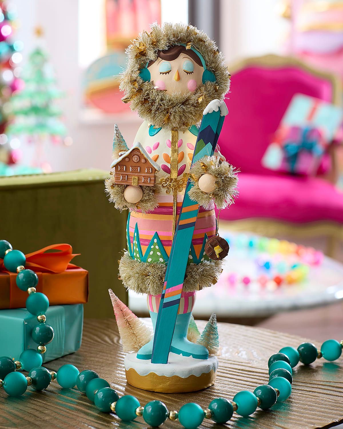 Here We Come a Waffling Beba Tabletop Nutcracker