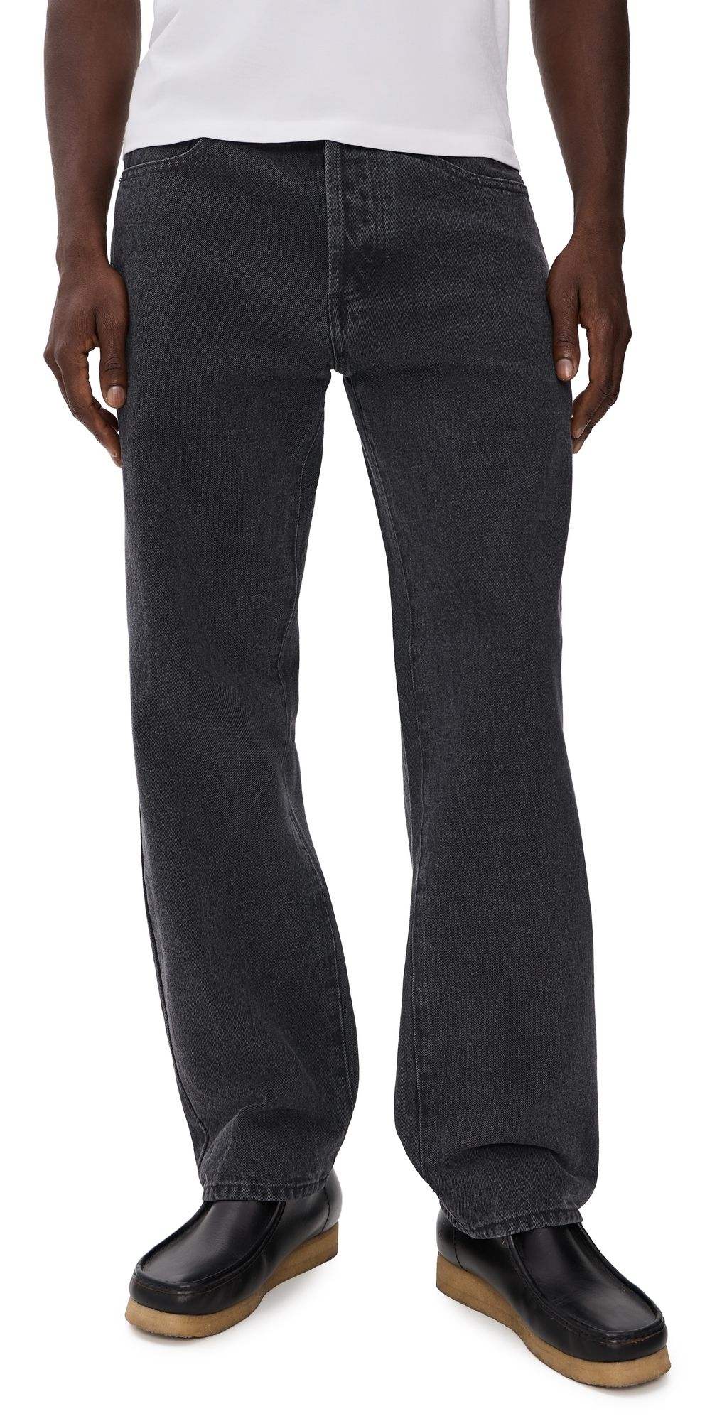Obey Boxcar Straight Leg Jeans Faded Black 32