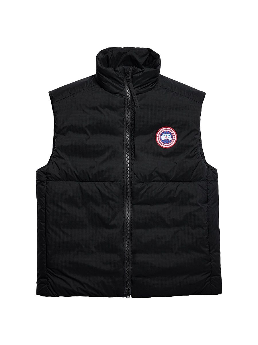 Men's Lodge Ripstop Matte Vest - Black - Size Small