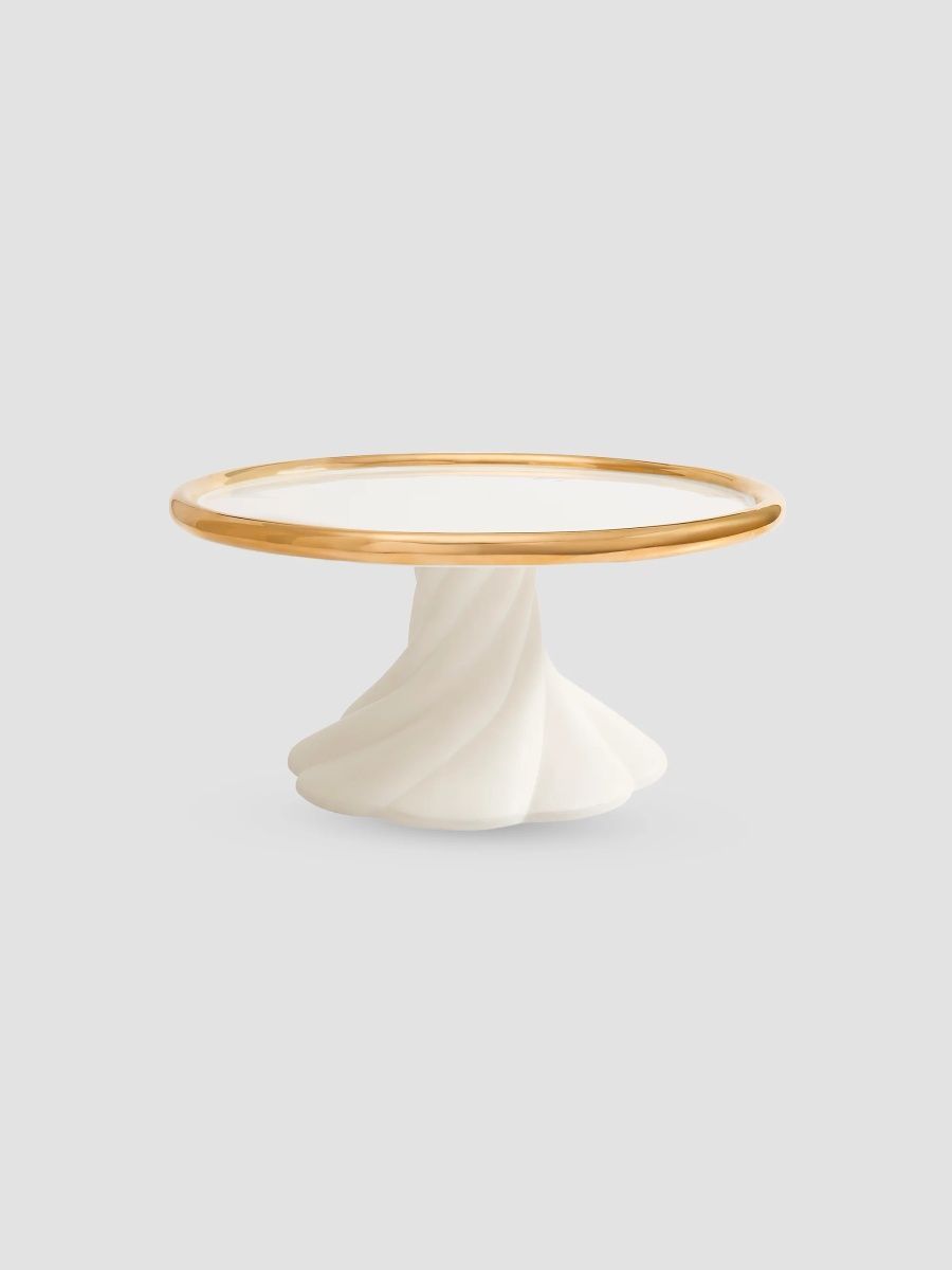 Jonathan Adler Geneva Cake Stand - White