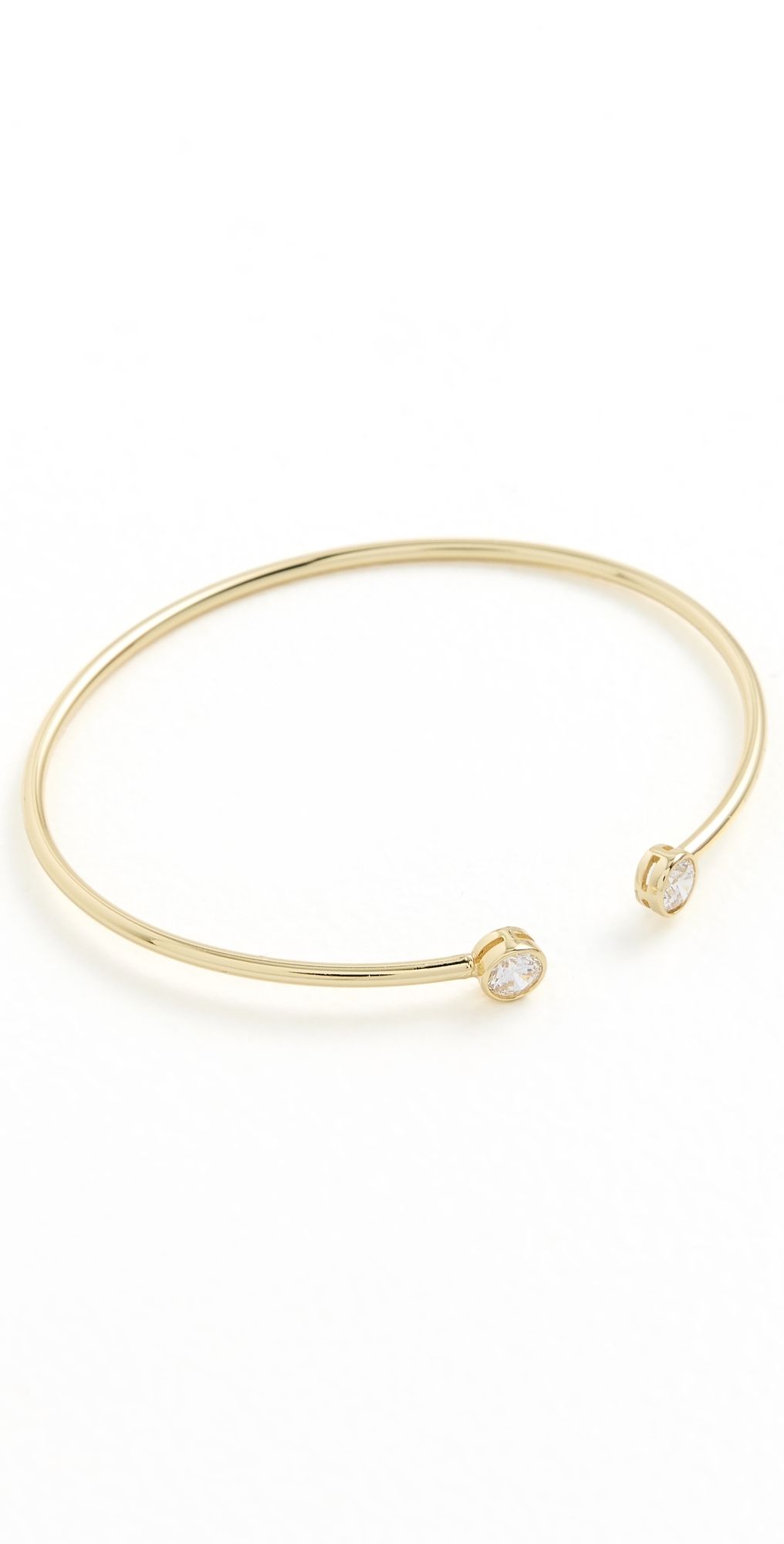 SHASHI Caroline Cuff Bracelet Gold One Size