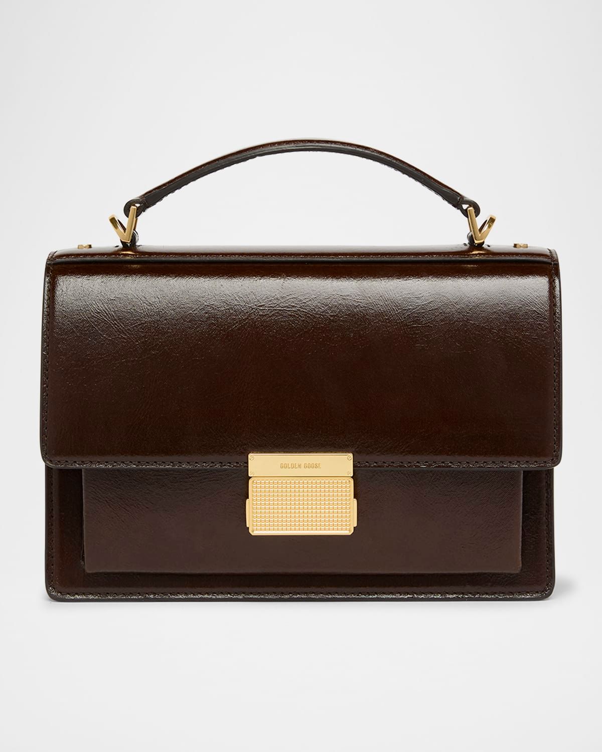 Venezia Flap Leather Crossbody Bag