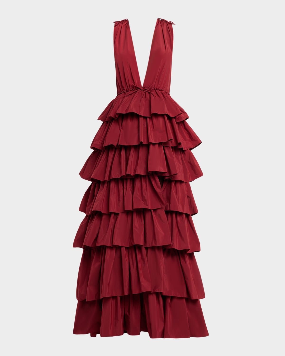 Henriette Ruffle Gown