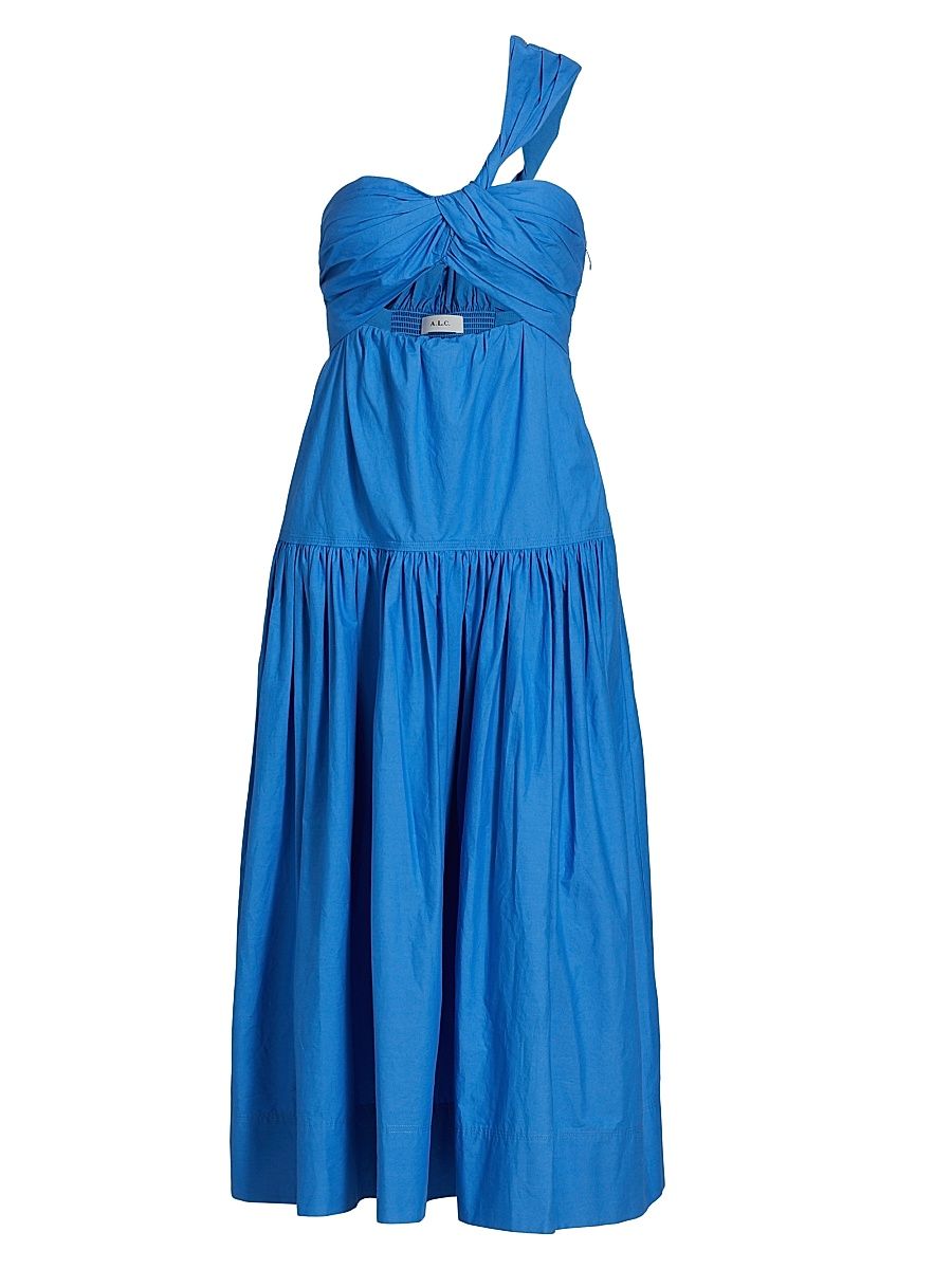 Women's Aubrey Midi-Dress - Coastal Blue - Size 8