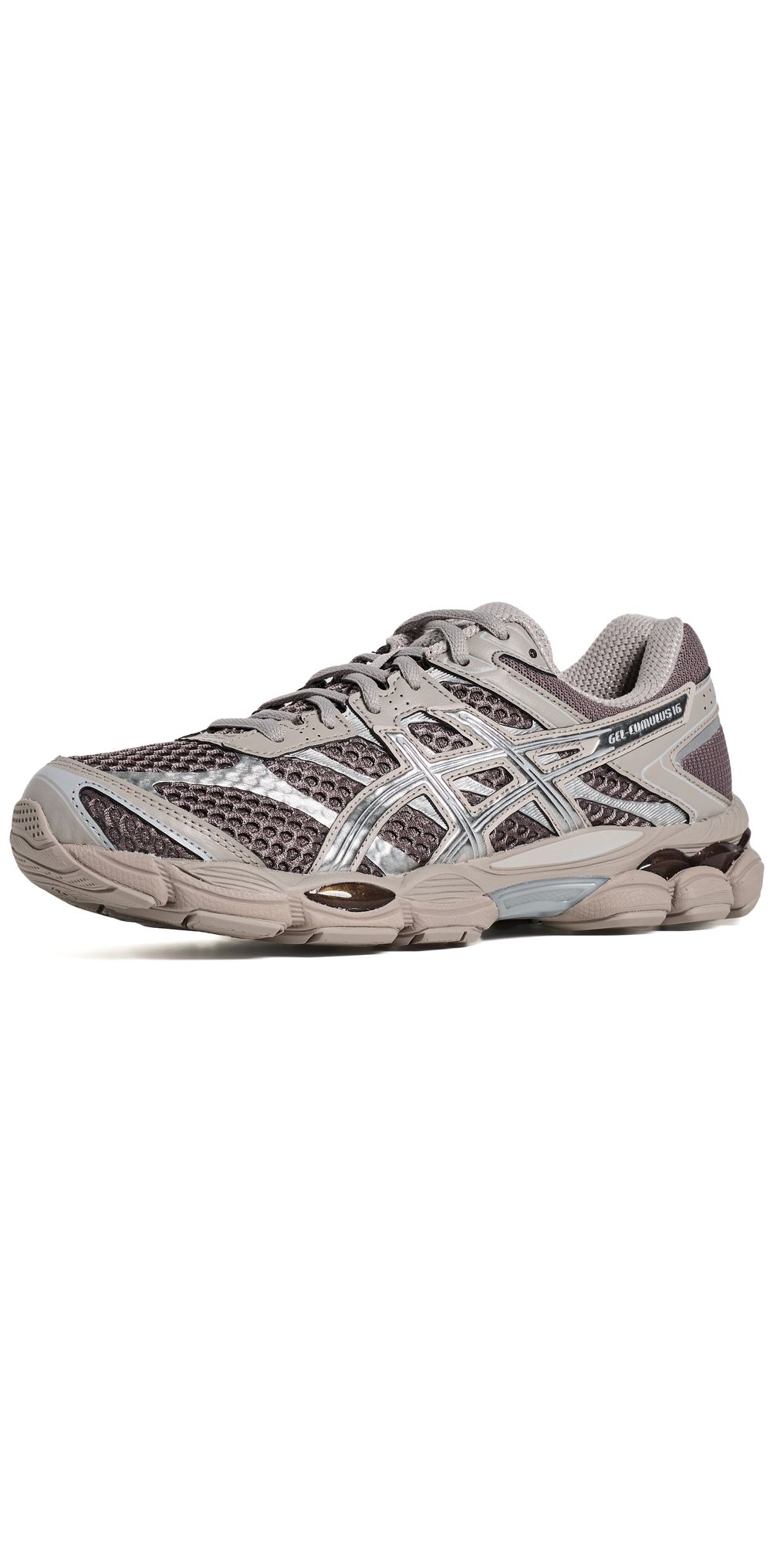ASICS Gel-Cumulus 16 Sneakers COCOA POWDER/PURE SILVER M 3.5/ W 5