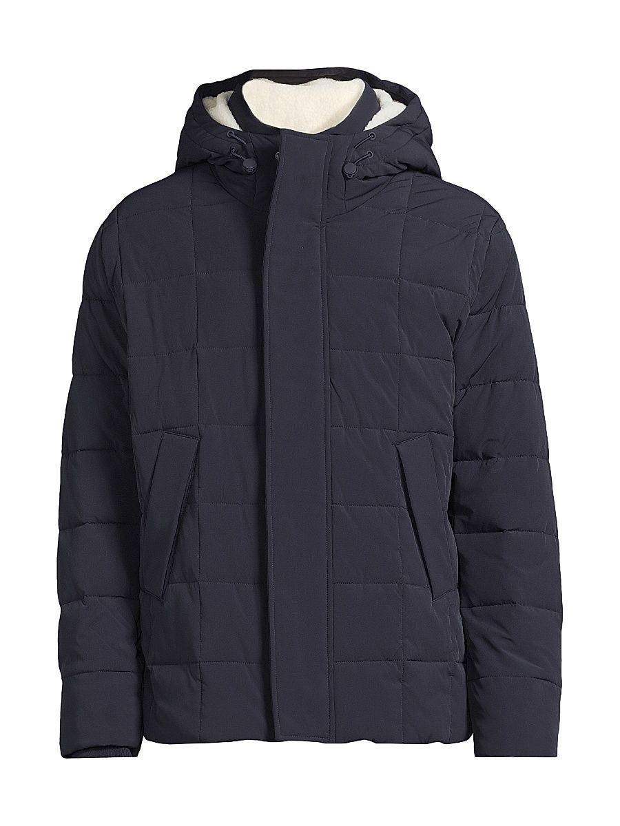 Men's Klause Quilted Puffer Jacket - Navy - Size XXL