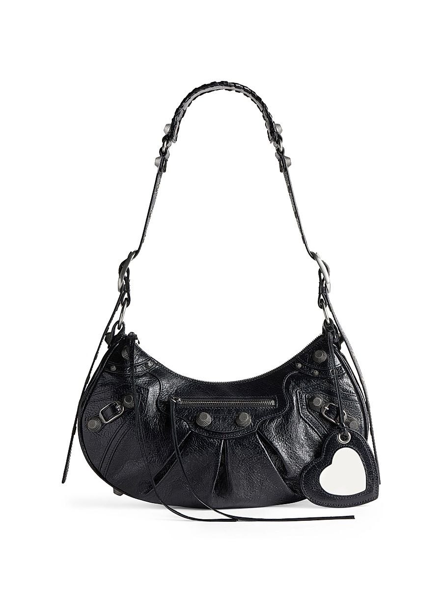 Women's Le Cagole Small Shoulder Bag - Black