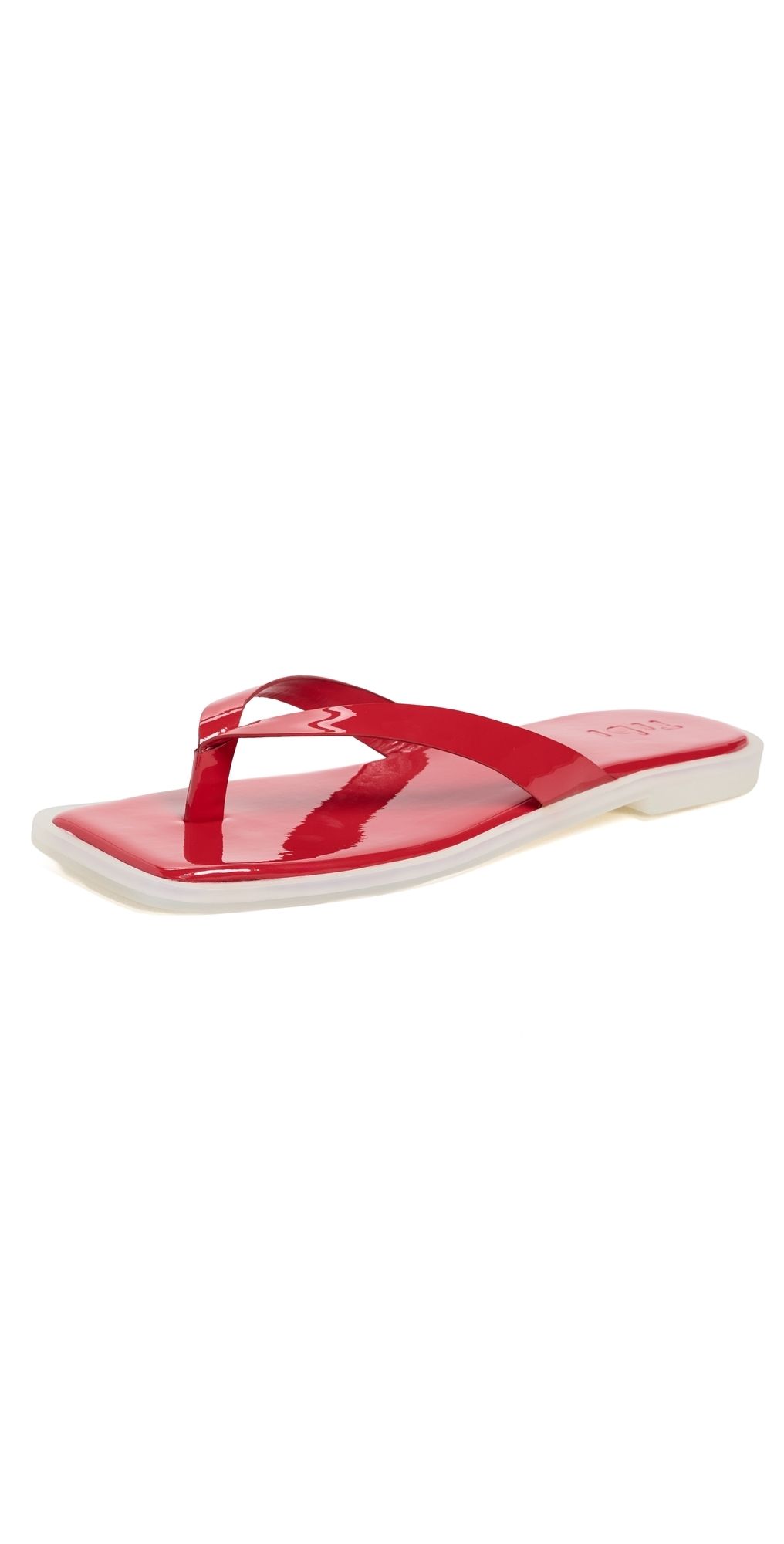 Tibi Arnie Sandals Red 41