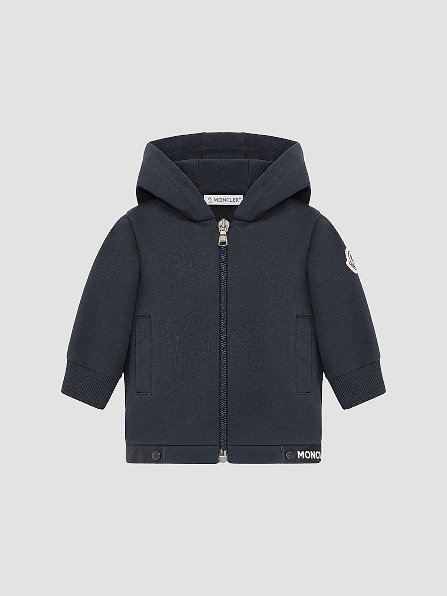 Baby Boy's & Little Boy's Hoodie in Cotton Blend - Dark Blue - Size 3