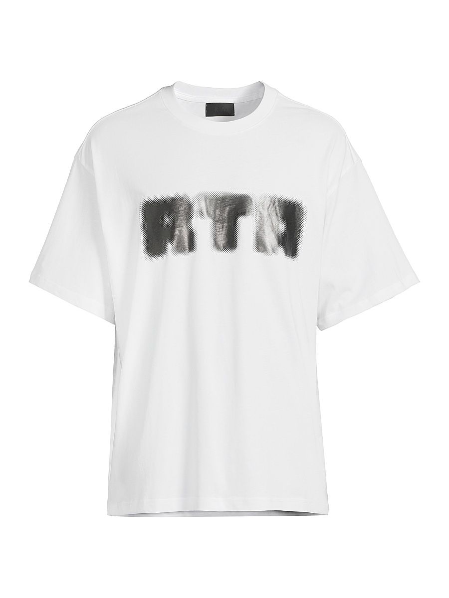 Men's Lost Frequencies Colin Radio House Logo T-Shirt - White Radio House - Size Small