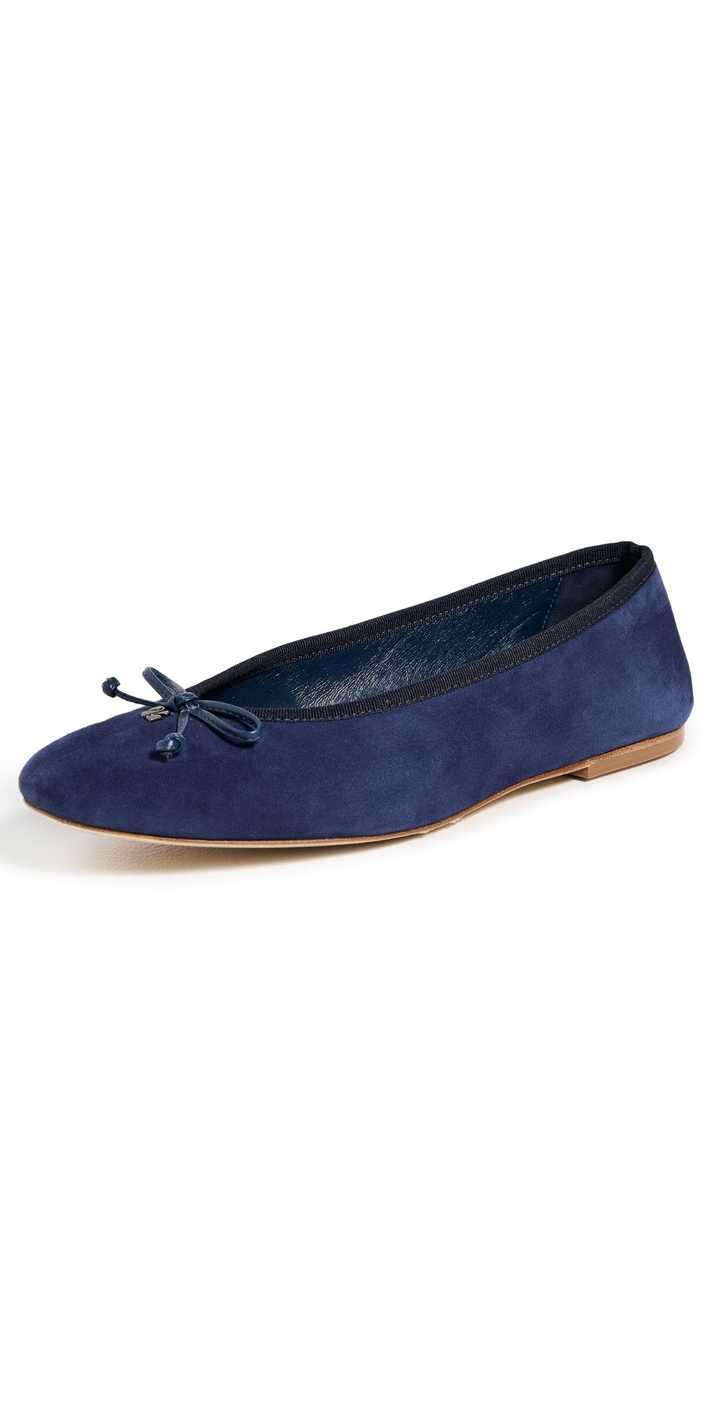 Larroudé Pavlova Ballet Flats Indigo 8