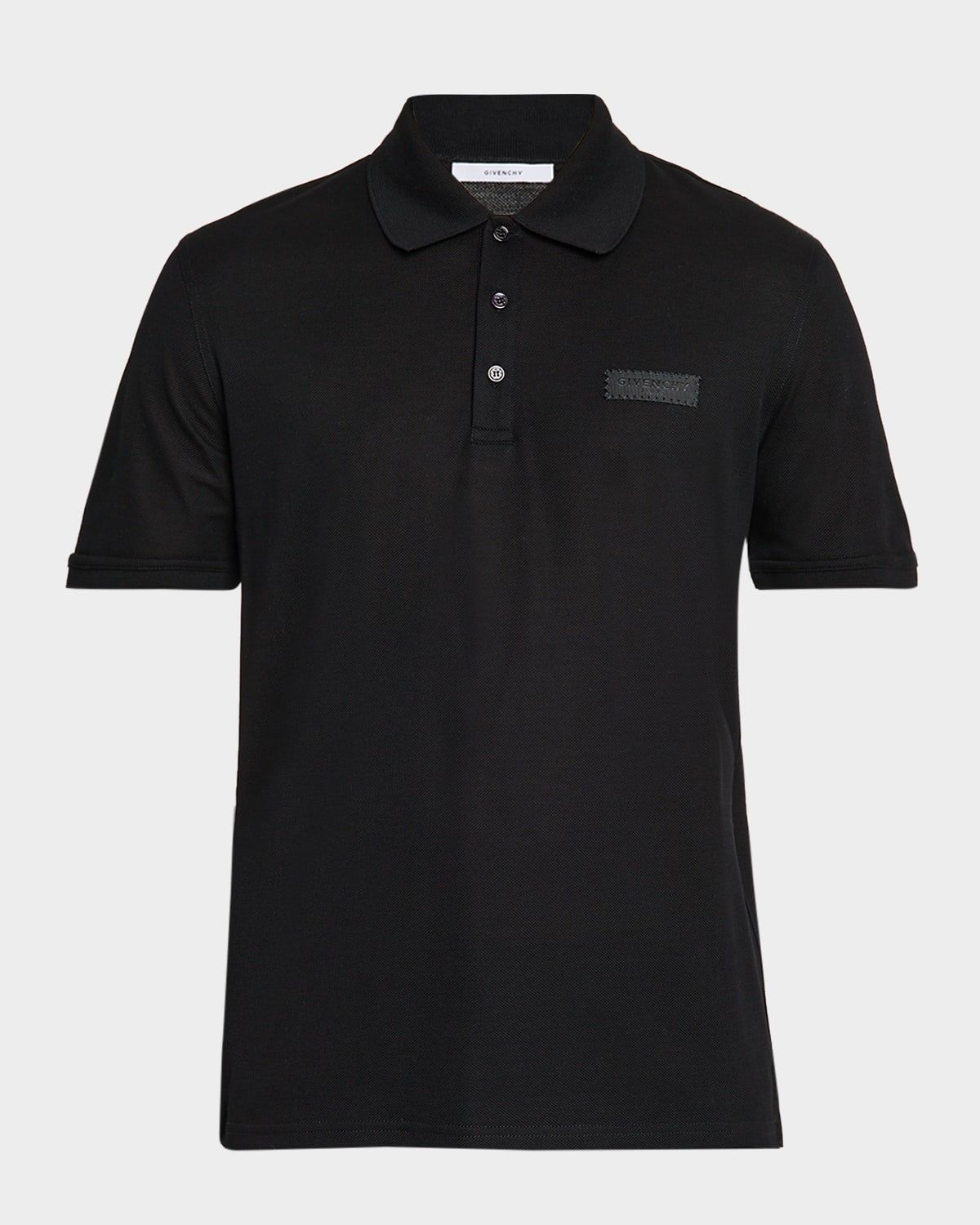 Men & apos;s Grosgrain Label Pique Polo Shirt