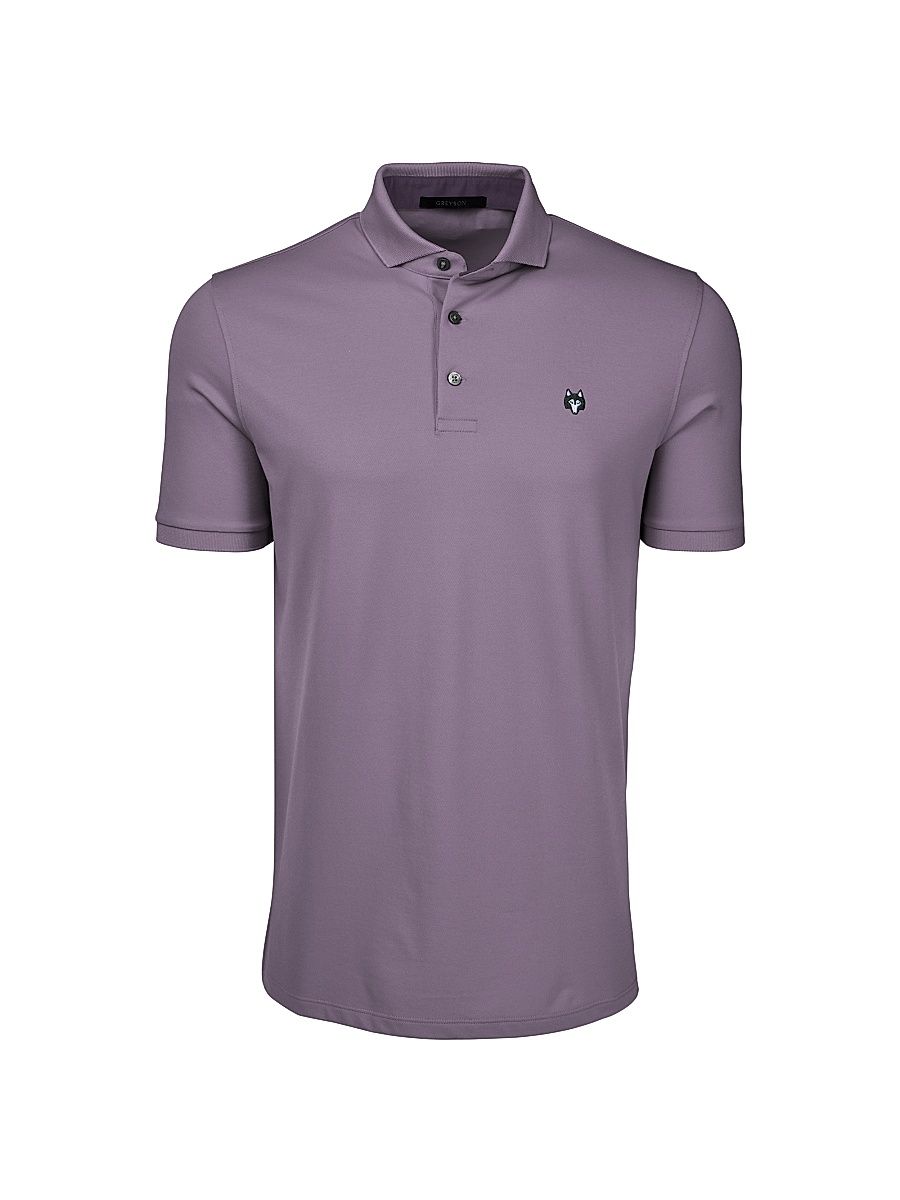 Men's Crowley Logo-Embroidered Polo Shirt - Toadflax - Size Medium