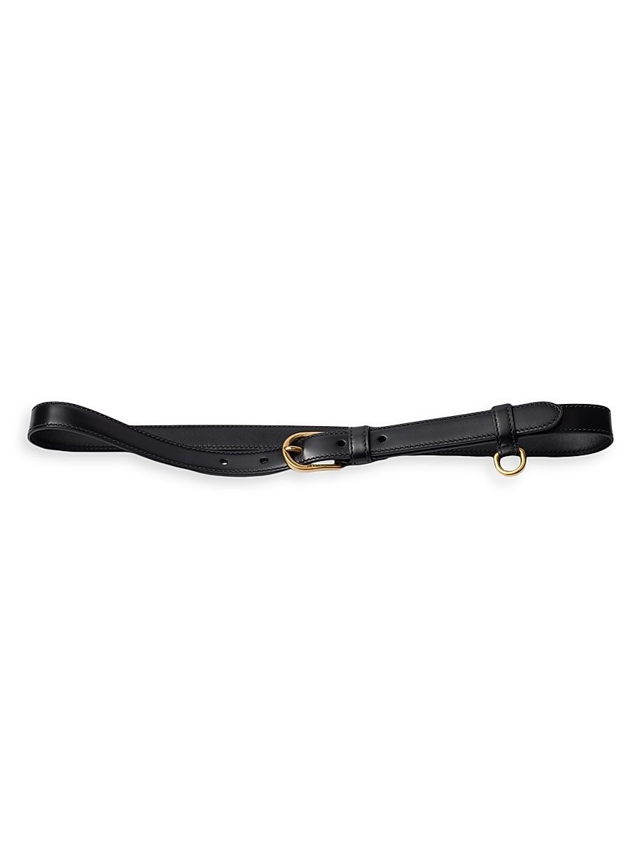 Women's Leather Belt - Black - Size 36